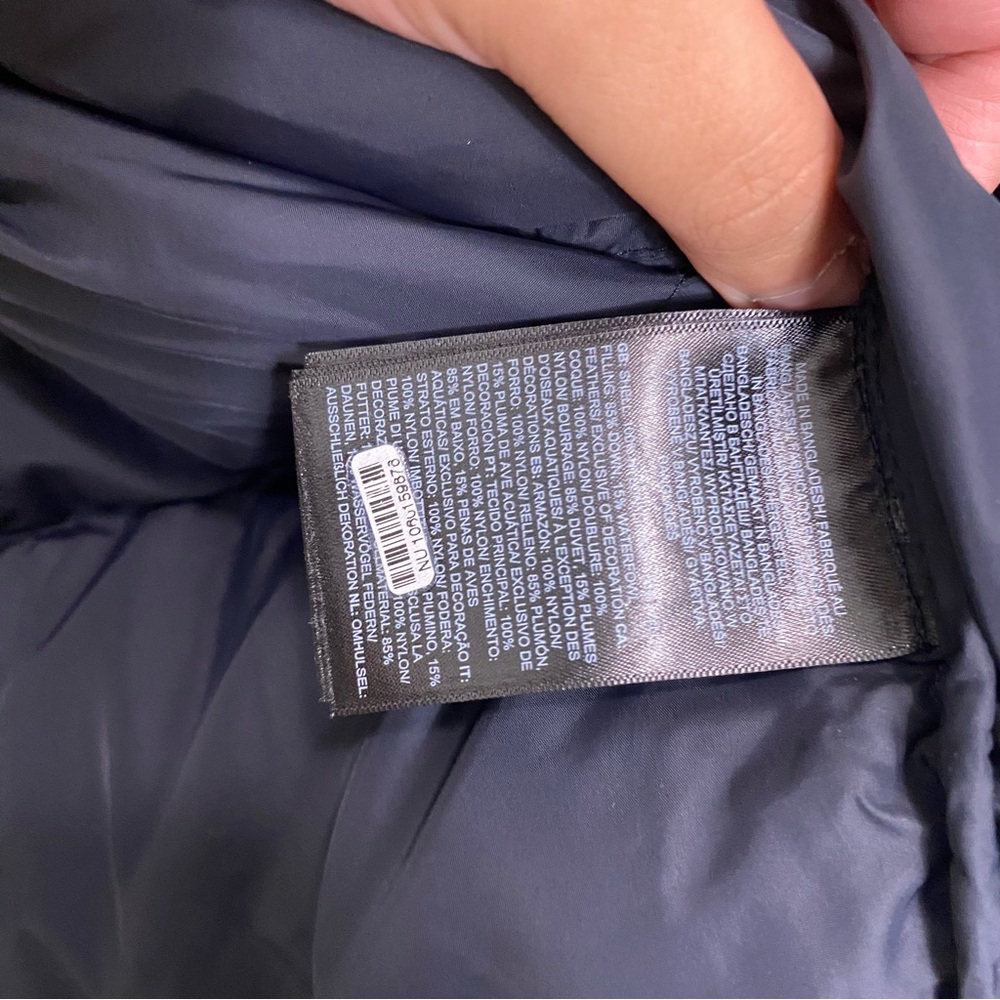 The North Face 1996 Retro Nuptse Jacket Black‎ Puffer 700 XXL Womens FLAWED - Picture 5 of 8